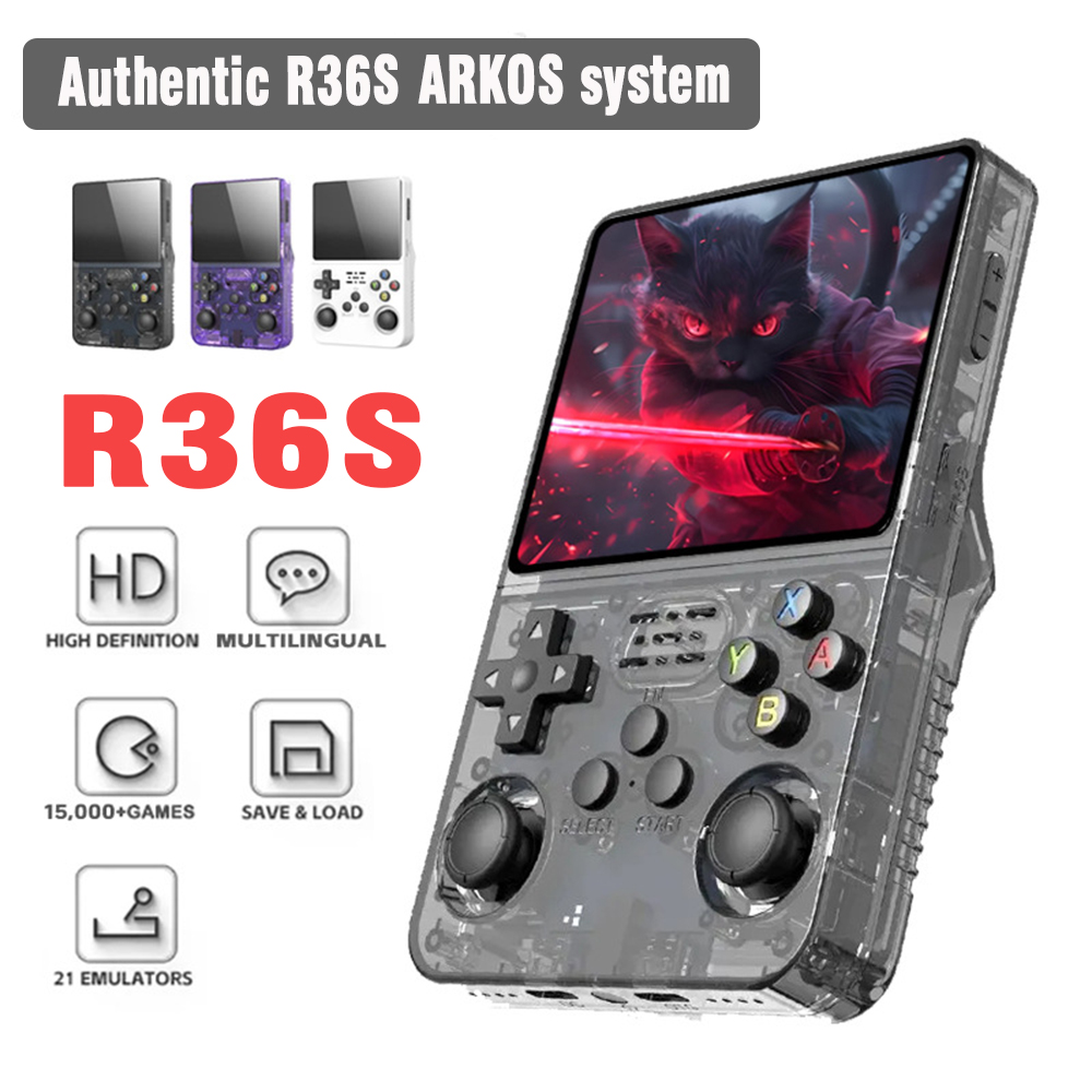 Retro Gaming Linux - ARKOS R36S Retro Handheld Game Console