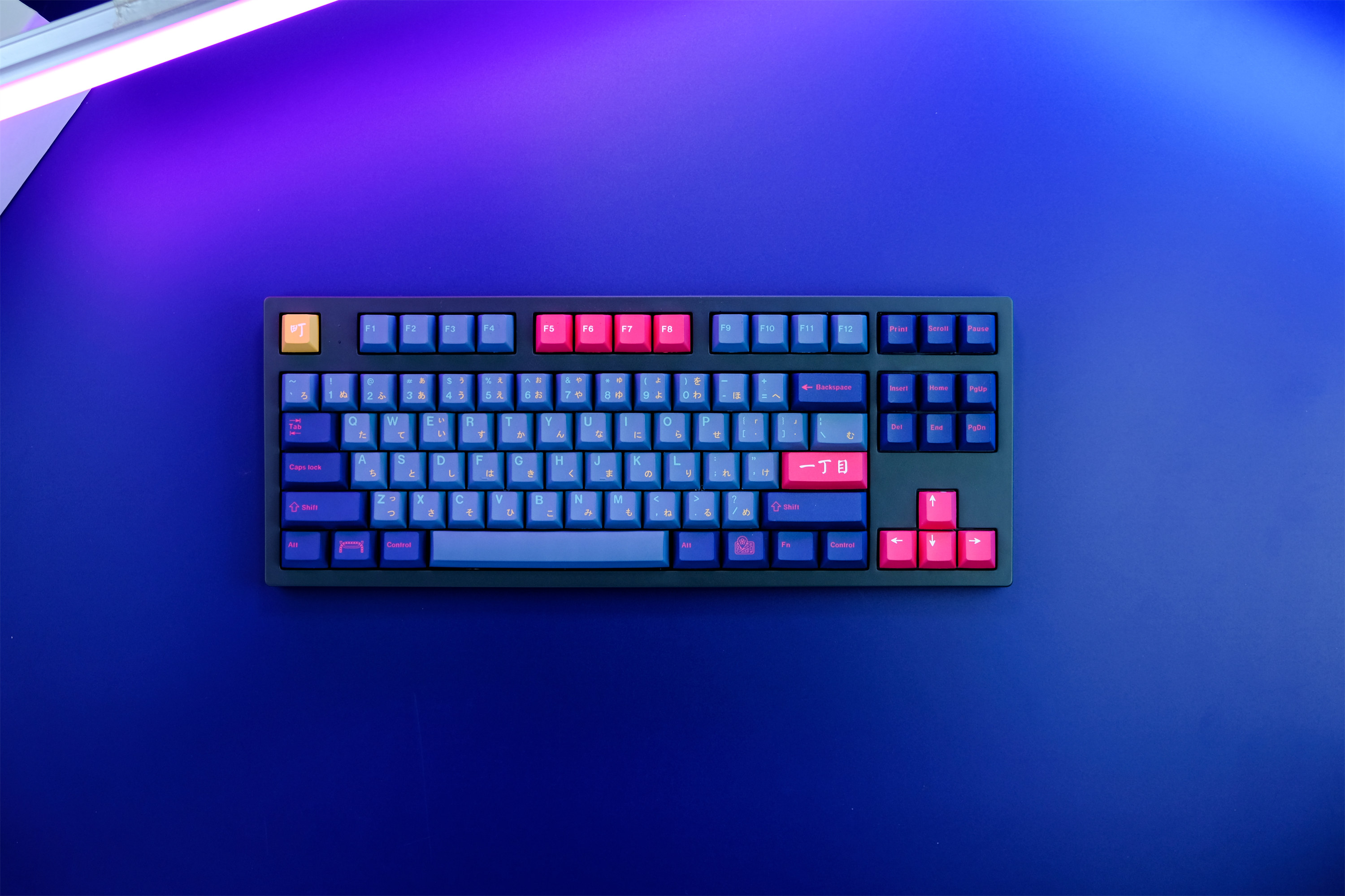 Retro Gaming Keycaps - GMK Kabukicho Keycap, 129 Keys PBT