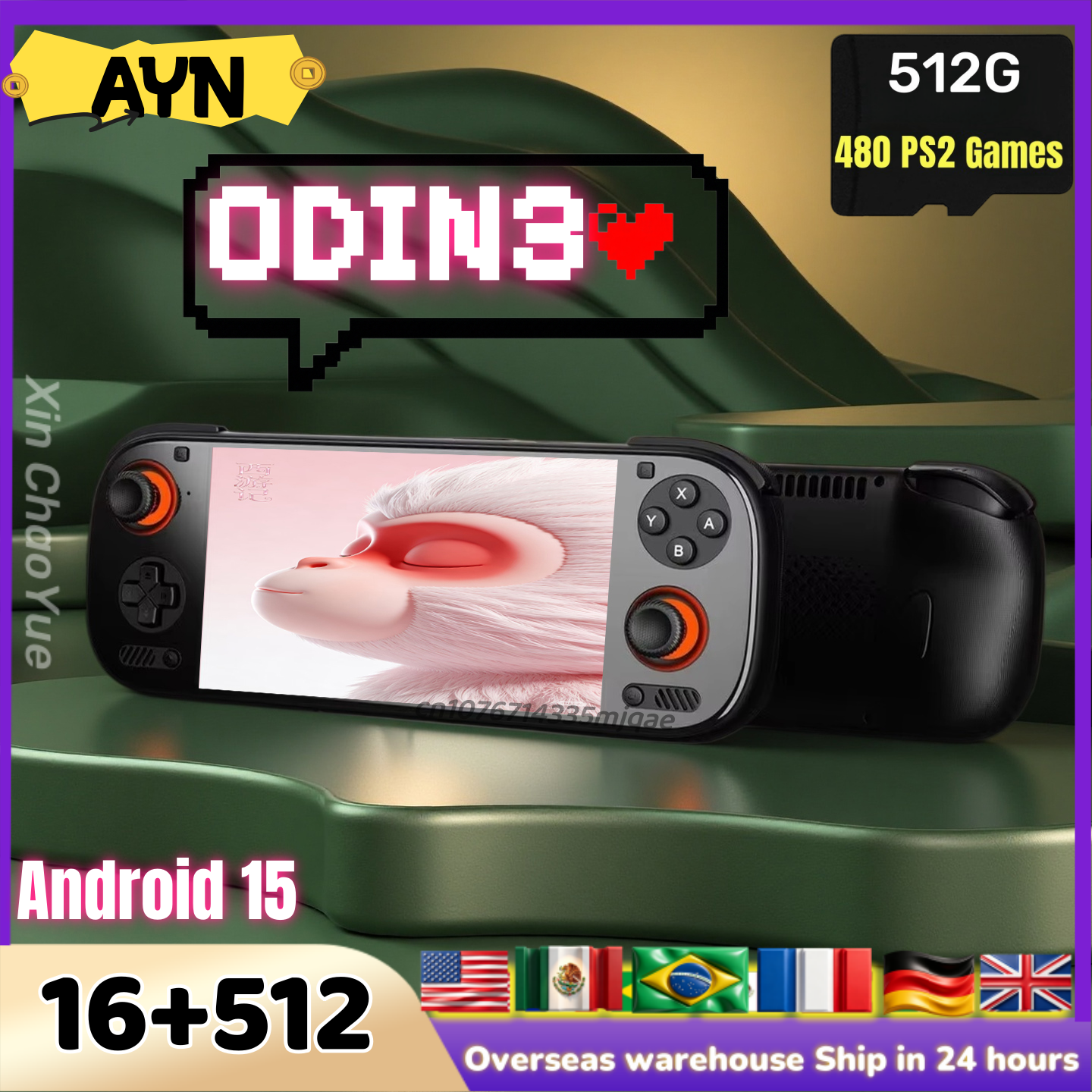Retro Gaming Ps2 - AYN Odin 3 Handheld Game Console