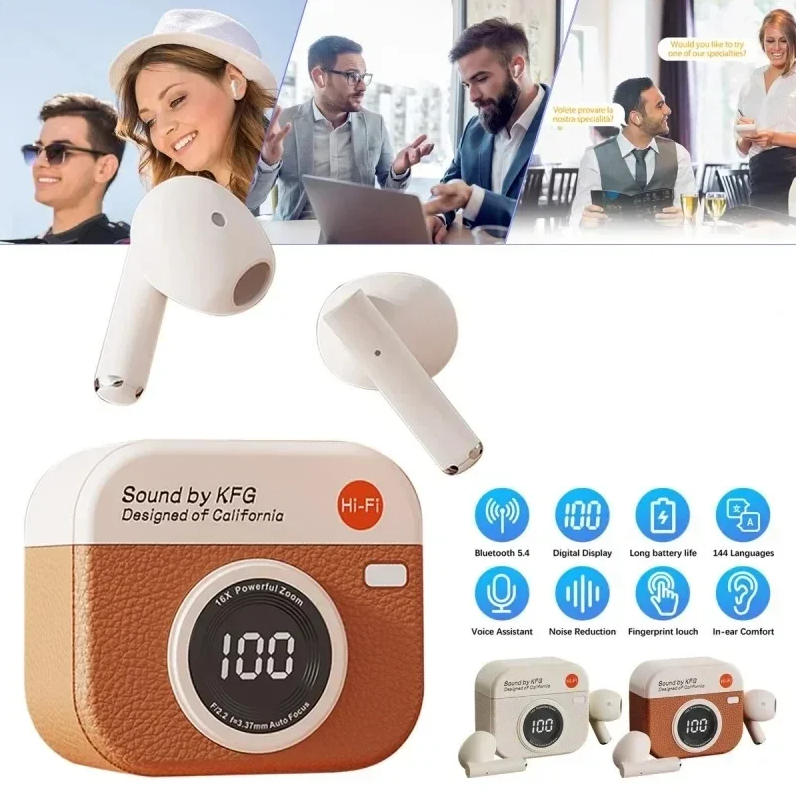Retro Gaming Cable - Q86 TWS Wireless Earphone Bluetooth Headphones