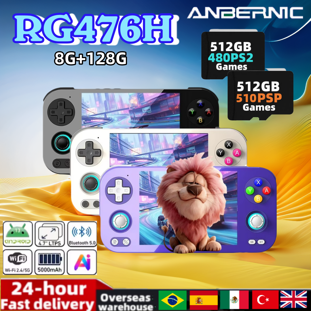 Retro Gaming Ps2 - ANBERNIC RG 476H Handheld Game Console