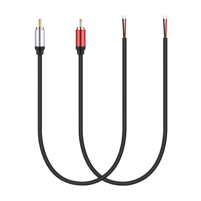 Composite Rca Cable - Speaker Wire RCA Male Plug Jack