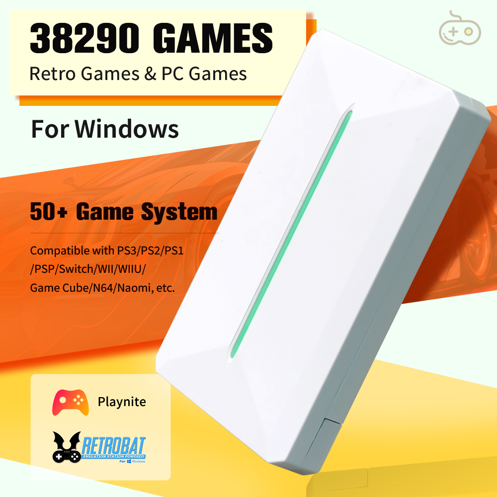 Retro Gaming Hard Drive - Retro Gaming External Hard Disk For