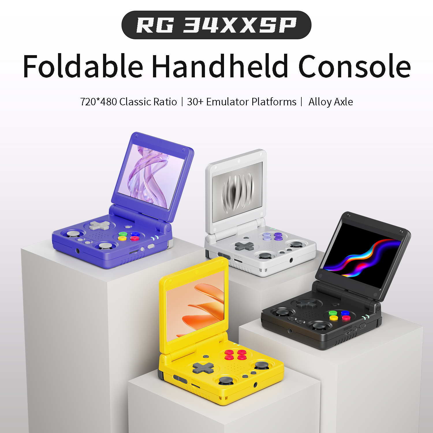 Anbernic RG34XXSP RG35XXSP Fli - Retro Gaming Linux recensione e prezzo