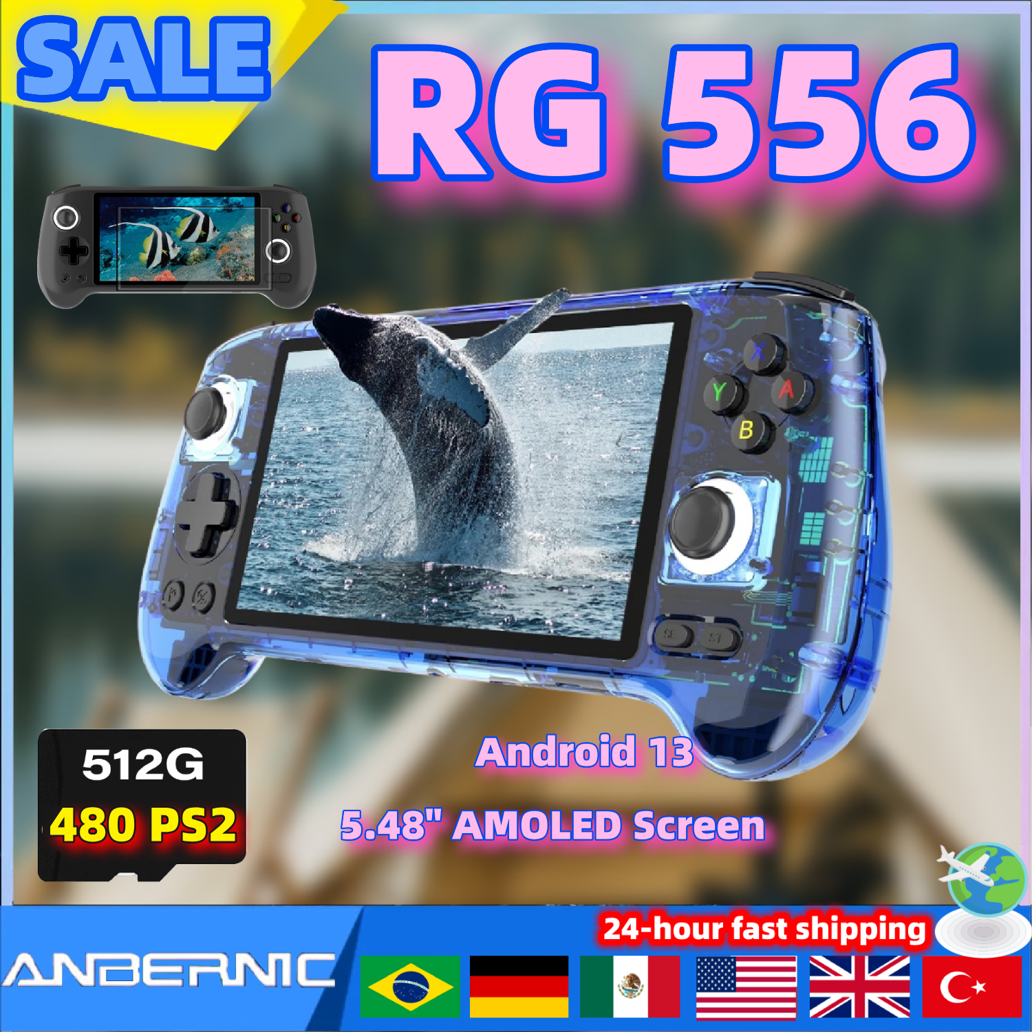 ANBERNIC RG556 Retro Video Gam - Retro Gaming Ps2 recensione e prezzo