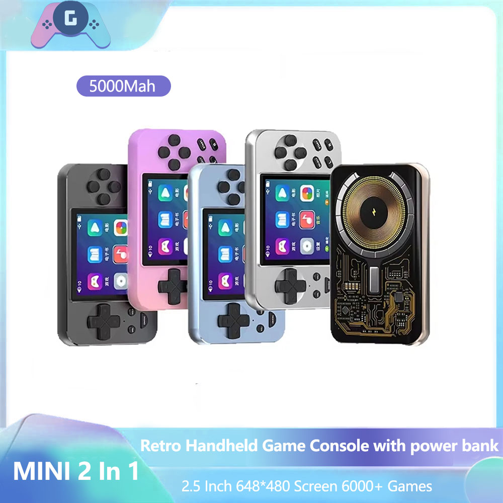 5000mAh 15W Fast Wireless Char - Retro Gaming Power Bank recensione e prezzo