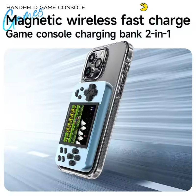5000mAh 15W Fast Wireless Char - Retro Gaming Power Bank recensione e prezzo