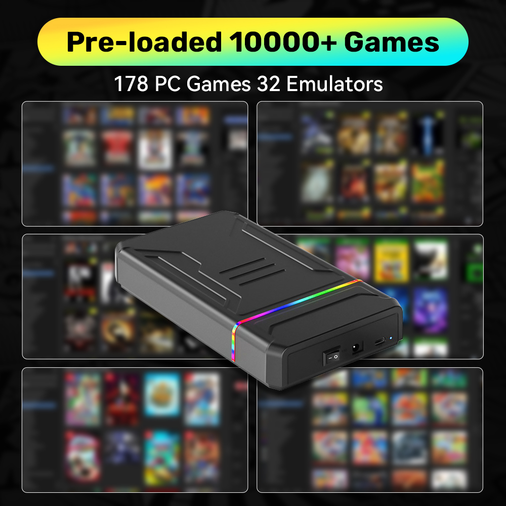3TB External Retro Game HDD Em - Retro Gaming Hard Drive recensione e prezzo