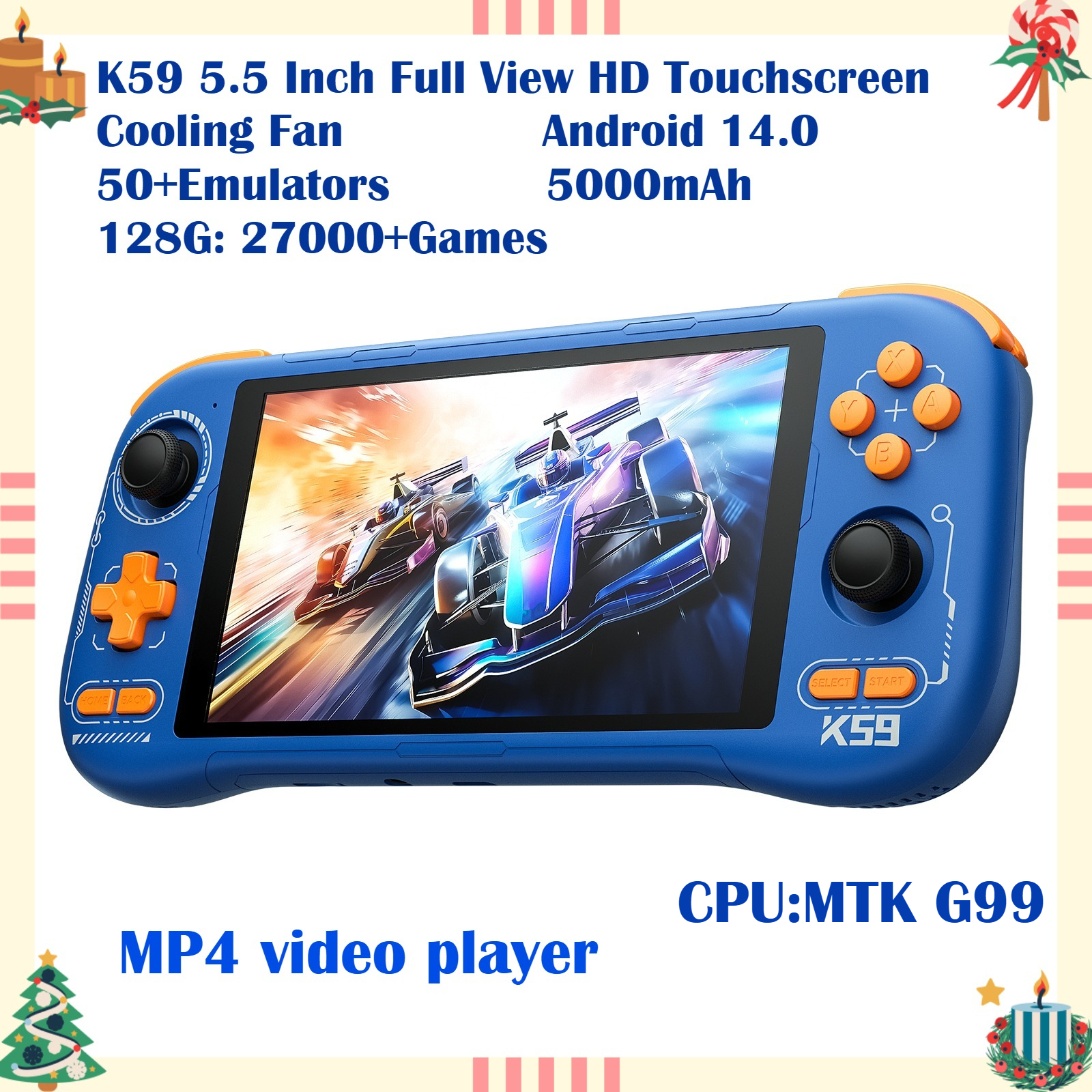 K59 Pro Android 14 Handheld Ga - Retro Gaming Ps2 recensione e prezzo