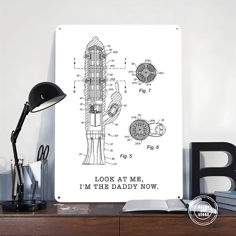 Im the Daddy Now Metal Poster  - Retro Gaming Now recensione e prezzo