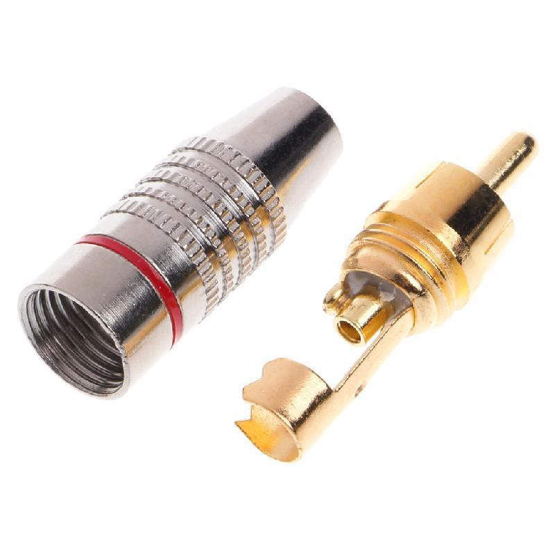 10pcs RCA Male Plug Audio Vide - Composite Rca Cable recensione e prezzo