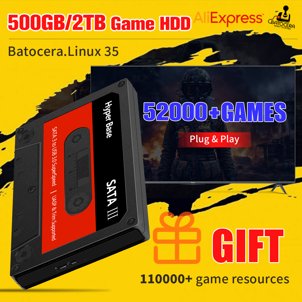 JMachen 500G/2TB Gaming Hard D - Retro Gaming Hard Drive recensione e prezzo
