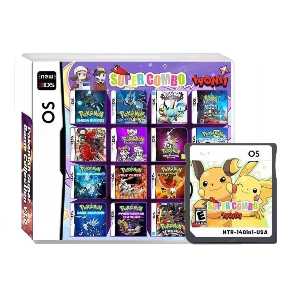 NDS Video Game Cartridge Pokém - Retro Gaming Gif recensione e prezzo