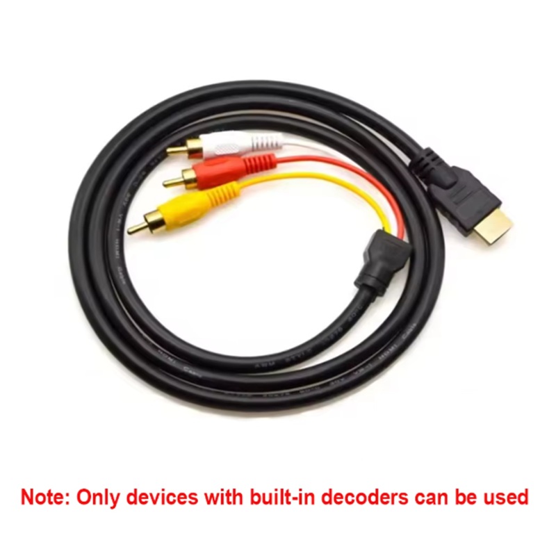  HDMI-compatible to 3RCA Cabl - Composite Rca Cable recensione e prezzo