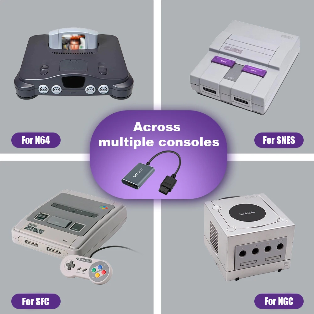 Bitfunx 720P Svideo / AV To HD - Retro Gaming Gif recensione e prezzo