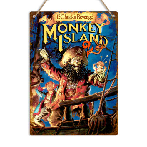 MONKEY ISLAND 2 Vintage Metal  - Retro Gaming Island recensione e prezzo