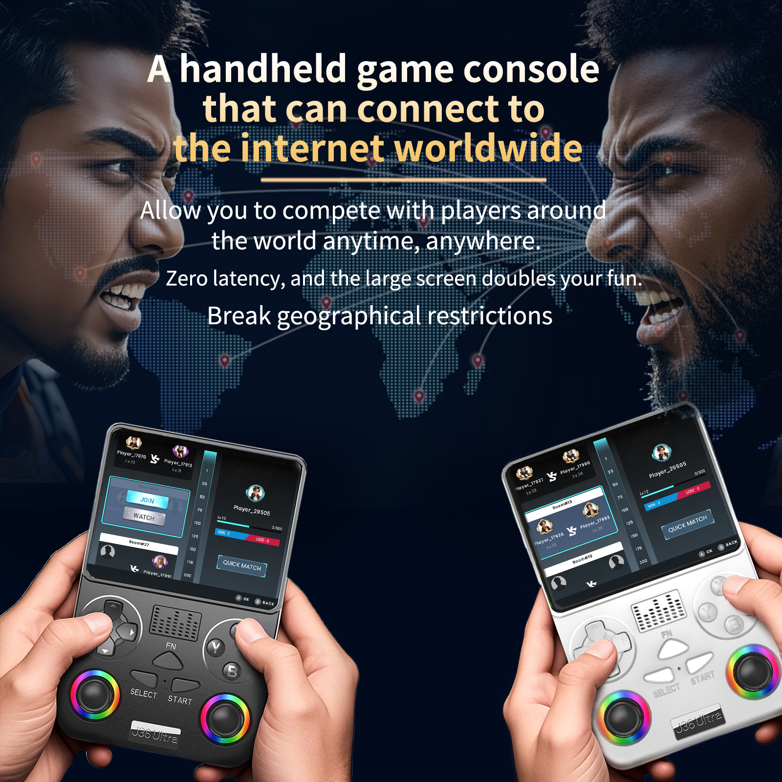 2026 J36 Ultra Global Battle P - Retro Gaming Handheld 2026 recensione e prezzo