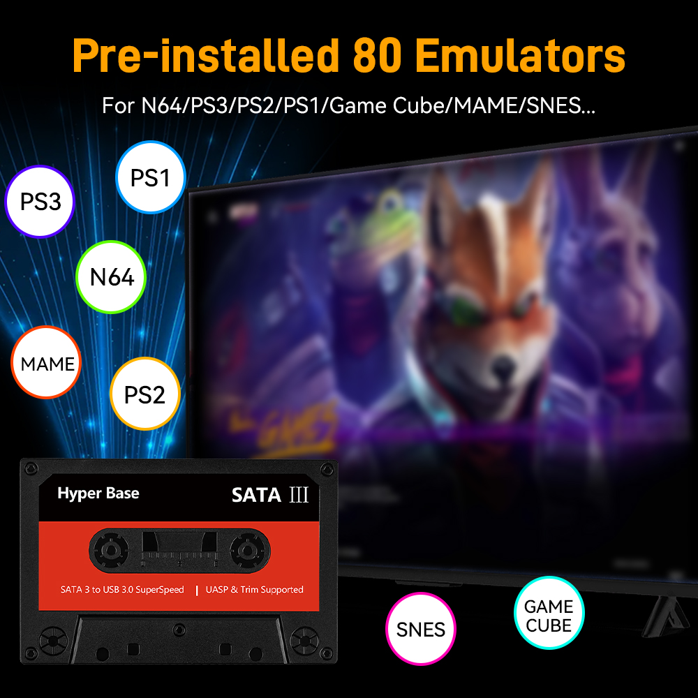 Batocera 500G/2T Emulator Game - Retro Gaming Ps2 recensione e prezzo