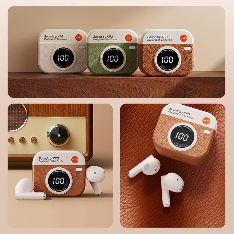 Q86 Retro Camera Wireless Earb - Retro Gaming Cable recensione e prezzo