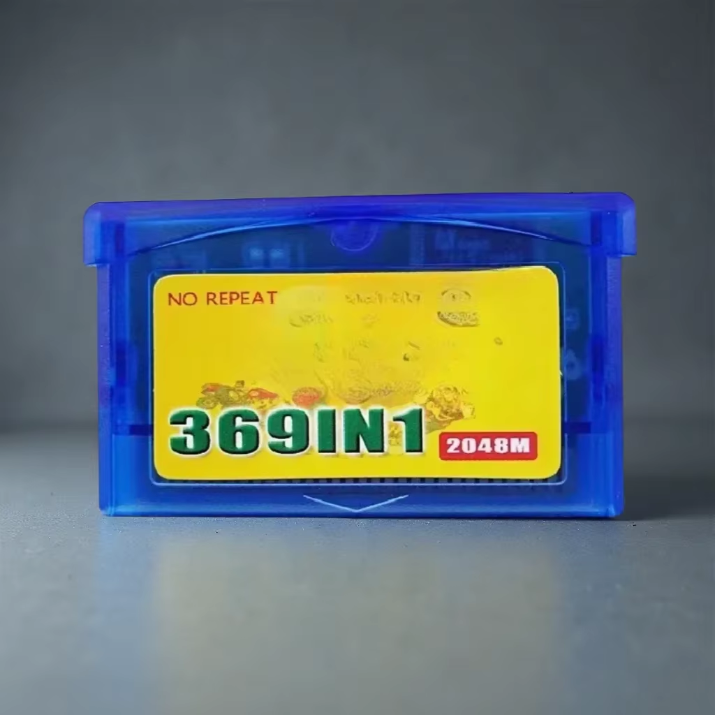 369 in 1 GBA Game Cartridge 32 - Retro Gaming Gif recensione e prezzo