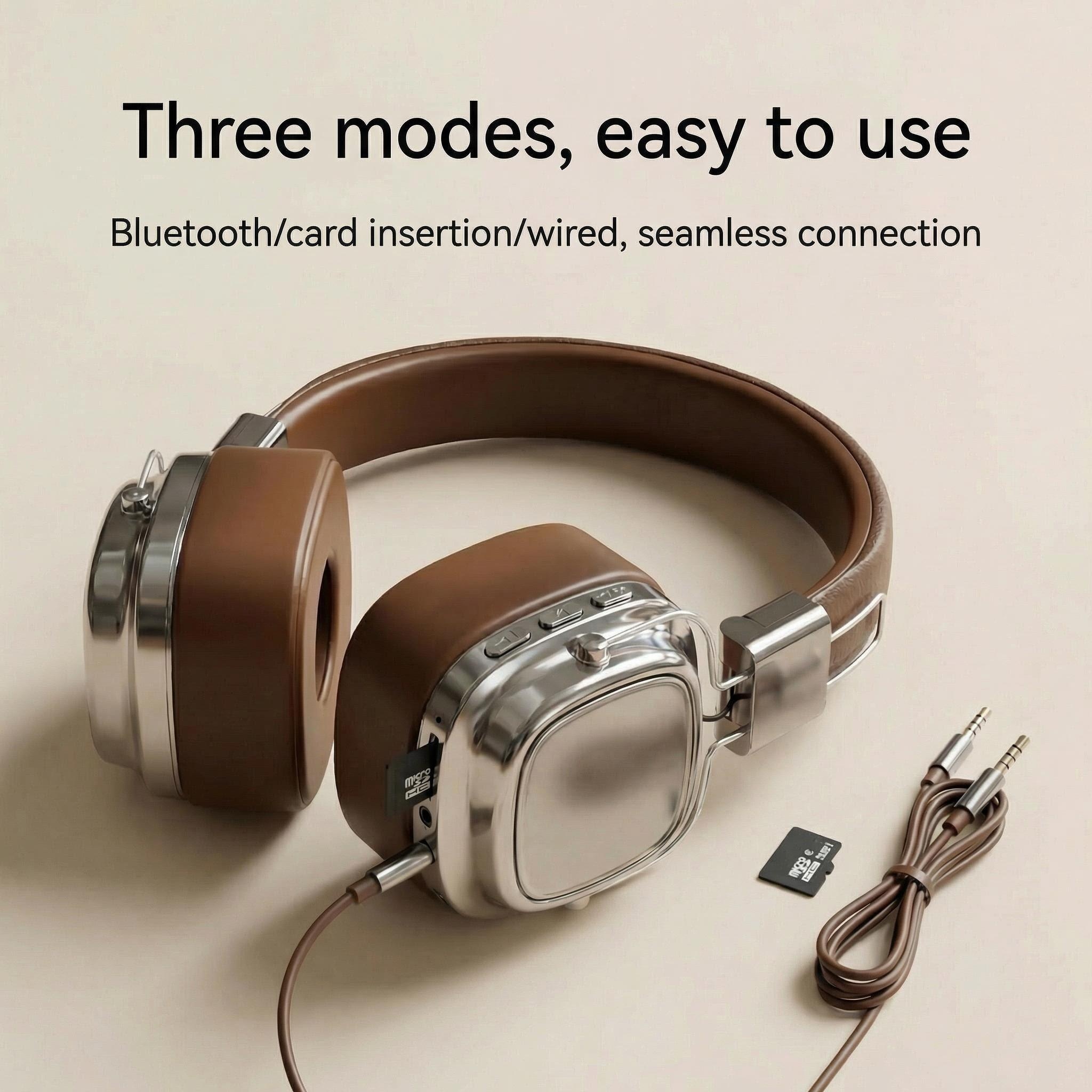 Retro Leather Over-ear Headpho - Retro Gaming Cable recensione e prezzo