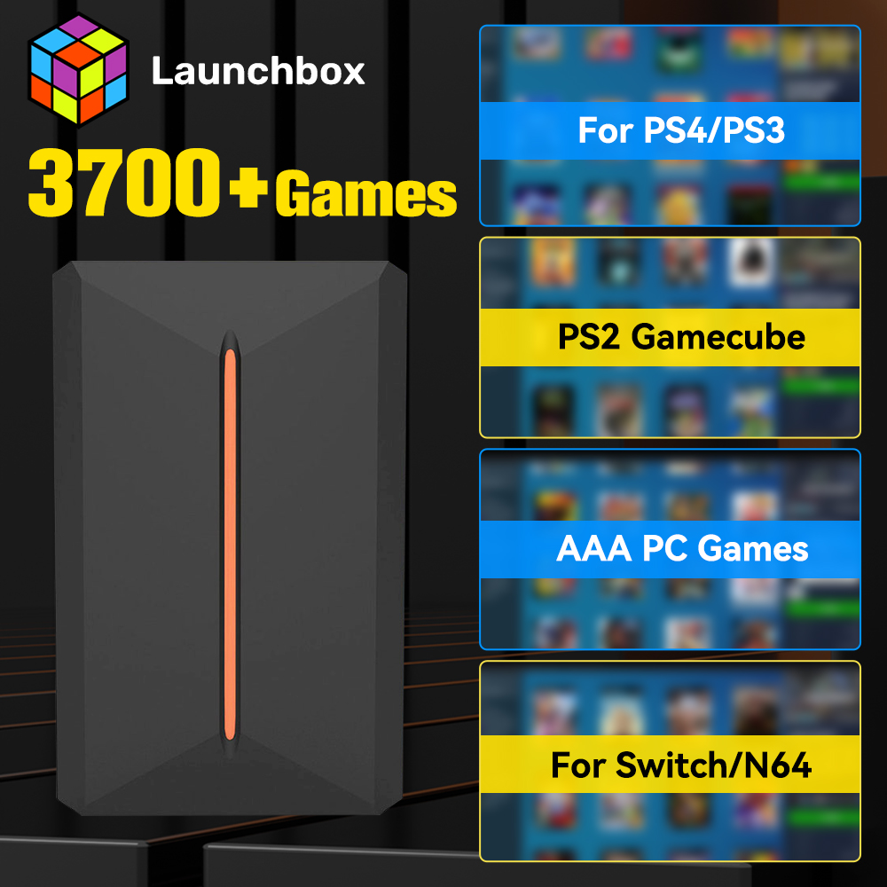 Launchbox 500GB External Game  - Retro Gaming Ps2 recensione e prezzo