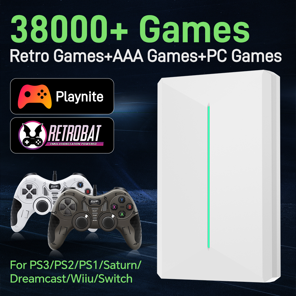 Playnite&Retrobat 500GB Game H - Retro Gaming Hard Drive recensione e prezzo