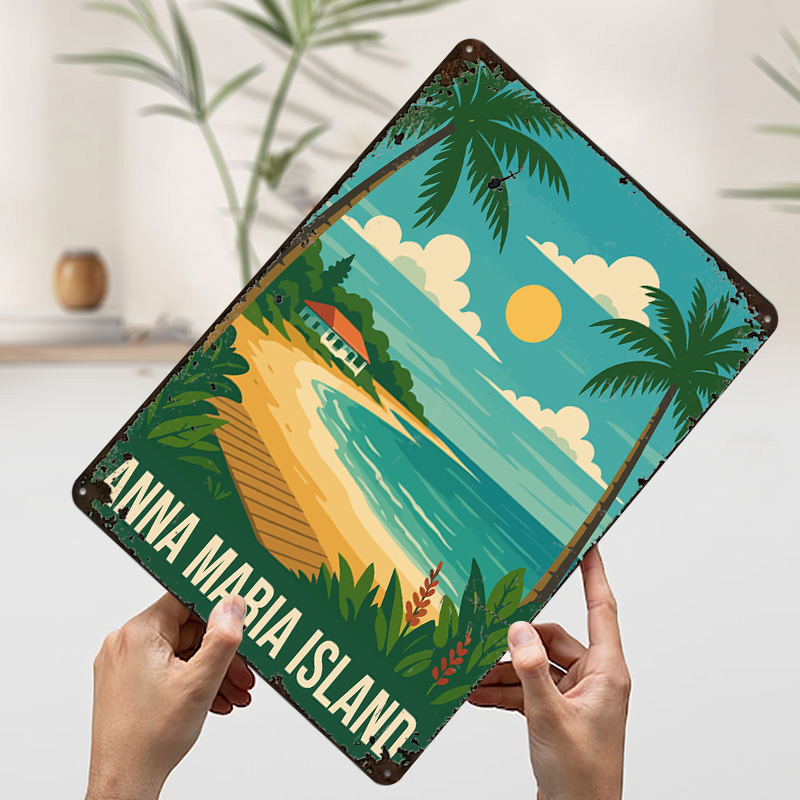 Anna Maria Island Travel Metal - Retro Gaming Island recensione e prezzo