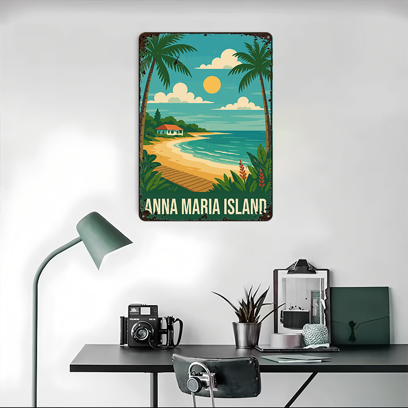 Anna Maria Island Travel Metal - Retro Gaming Island recensione e prezzo