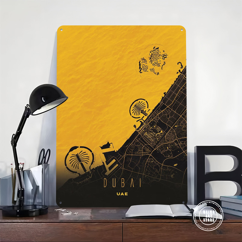 Dubai UAE City Artwork Poster  - Retro Gaming Uae recensione e prezzo