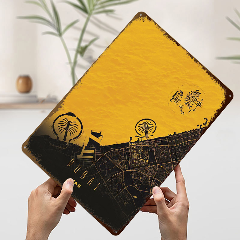 Dubai UAE City Artwork Poster  - Retro Gaming Uae recensione e prezzo