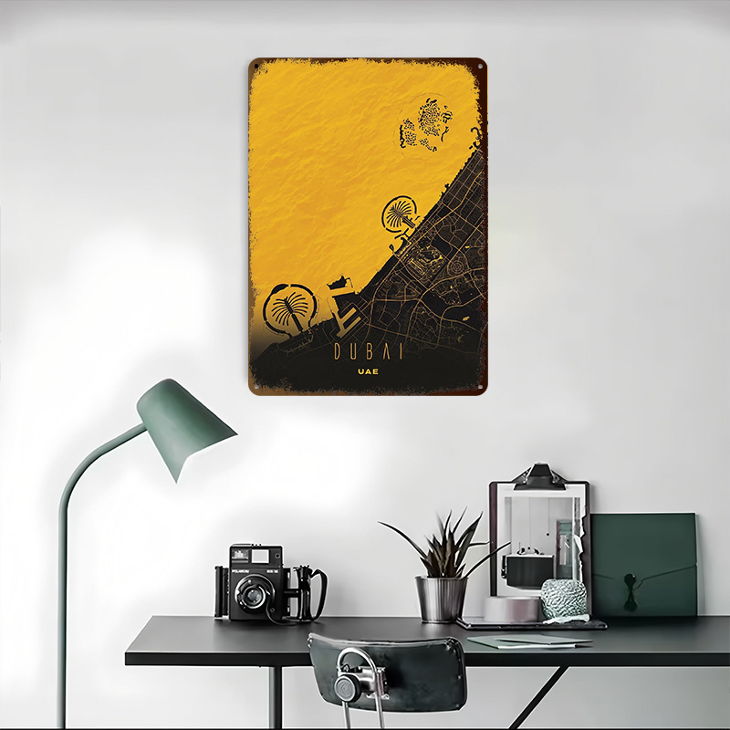 Dubai UAE City Artwork Poster  - Retro Gaming Uae recensione e prezzo