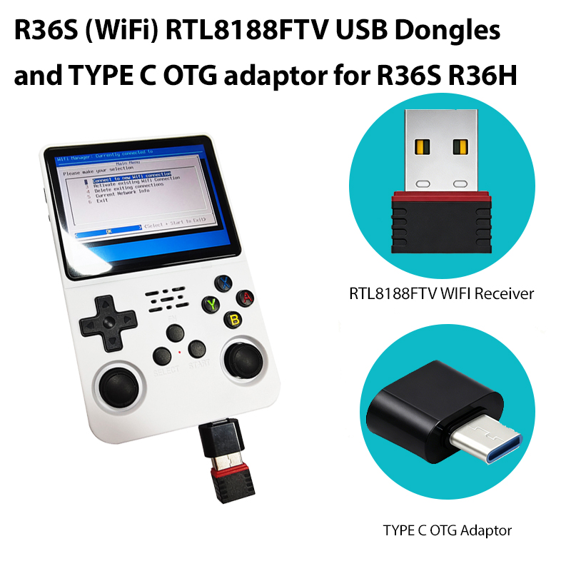 2026 R36S (WiFi) RTL8188FTV US - Retro Gaming Handheld 2026 recensione e prezzo