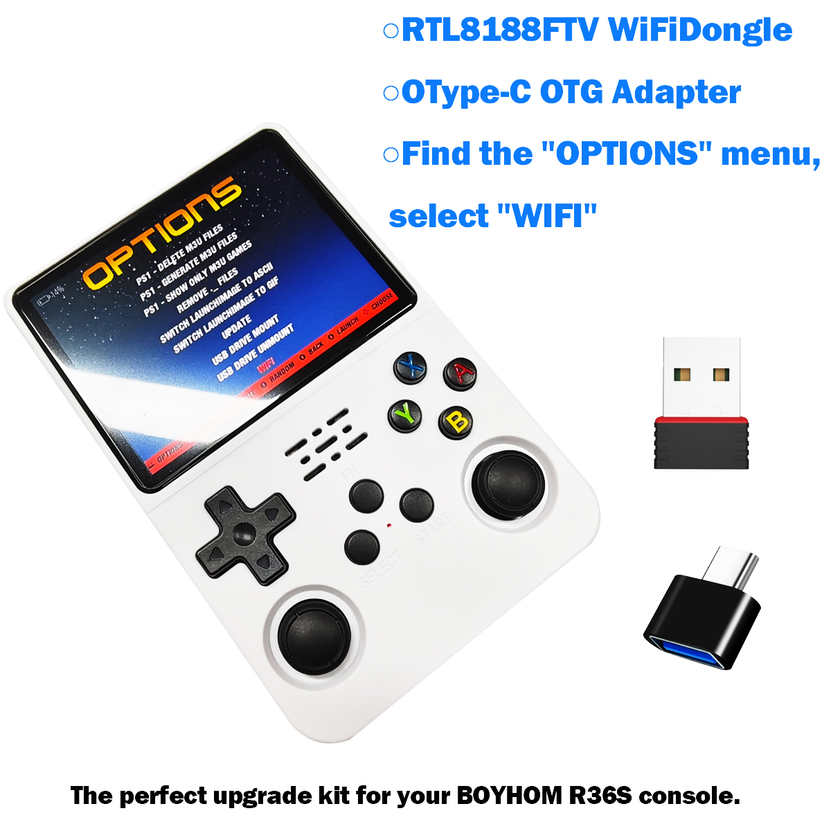 2026 R36S (WiFi) RTL8188FTV US - Retro Gaming Handheld 2026 recensione e prezzo