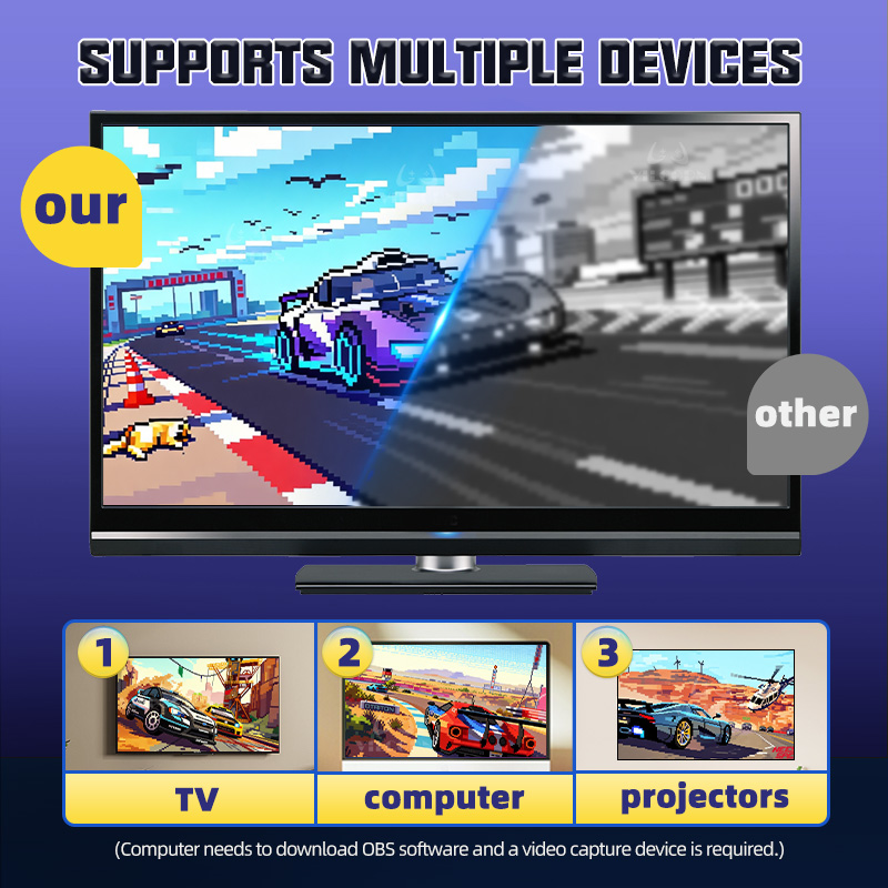 16Bit Retro Game Console 4K HD - Retro Gaming Cable recensione e prezzo