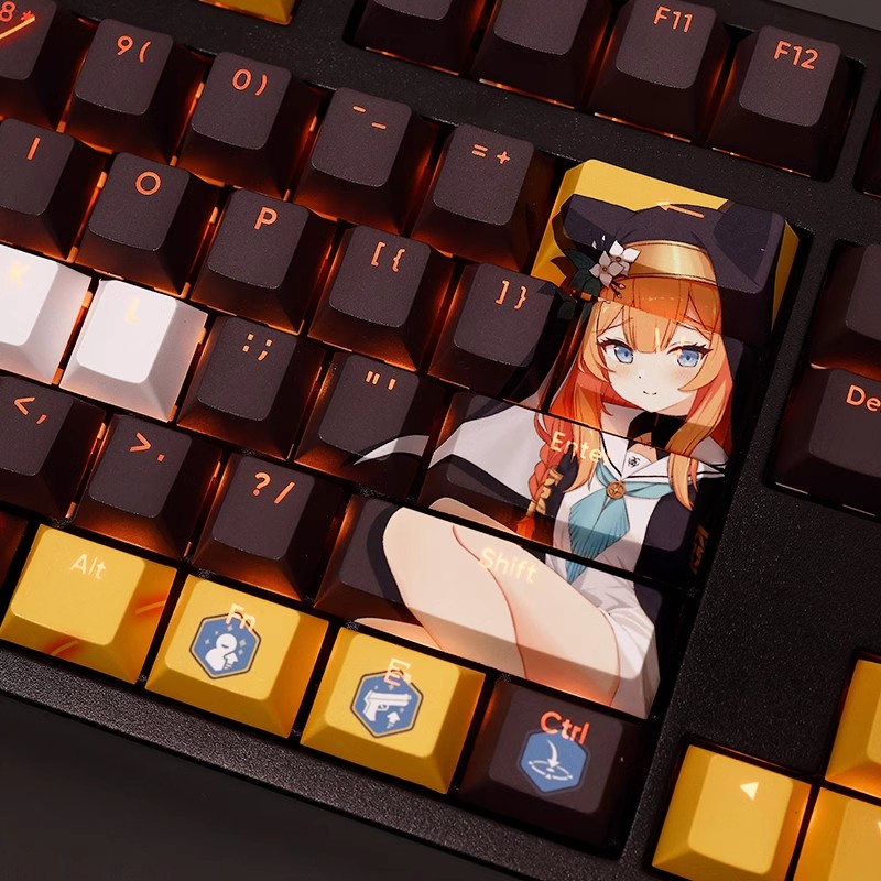 108 Keys/set Blue Archive Loch - Retro Gaming Keycaps recensione e prezzo