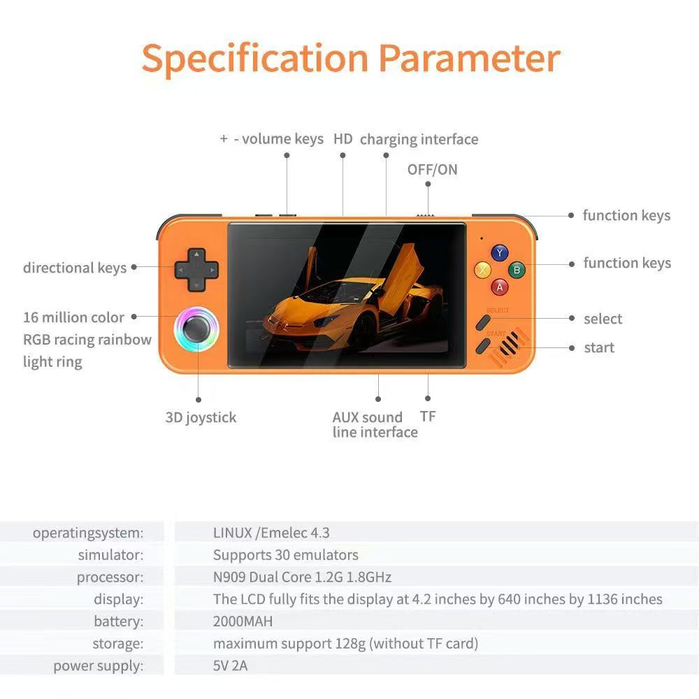 2026 M41 Retro Handheld Game C - Retro Gaming Handheld 2026 recensione e prezzo