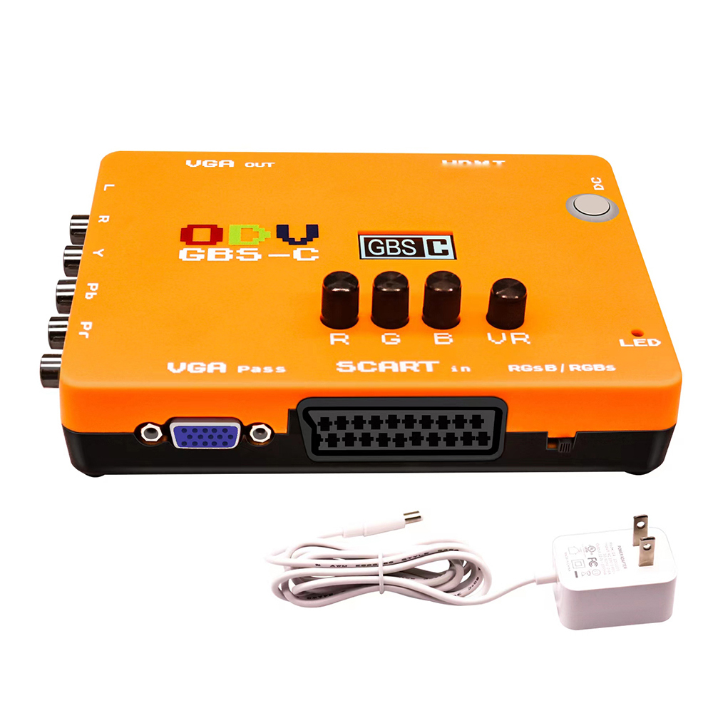 ODV-GBS-C Component/VGA/Scart  - Retro Gaming Gif recensione e prezzo