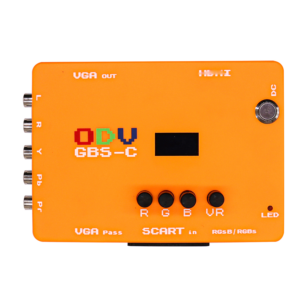 ODV-GBS-C Component/VGA/Scart  - Retro Gaming Gif recensione e prezzo