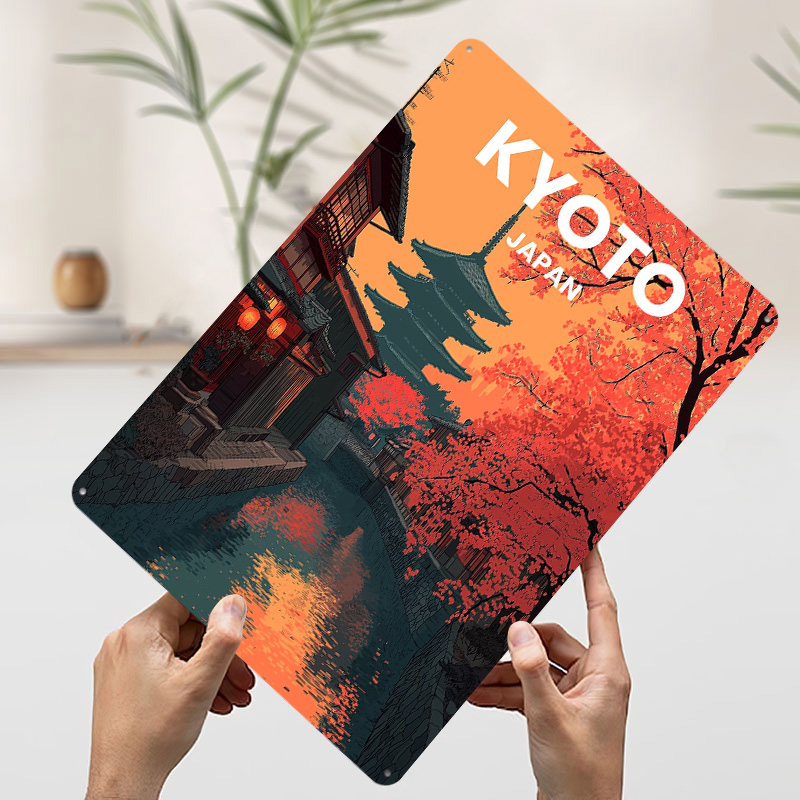 Kyoto Japan Pagoda Canal Metal - Retro Gaming Kyoto recensione e prezzo