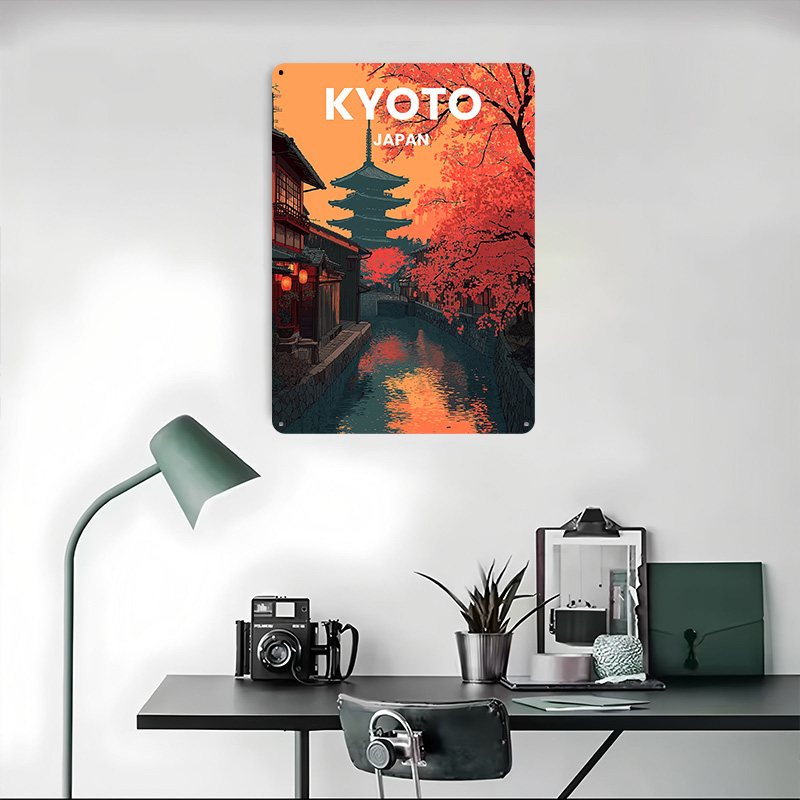 Kyoto Japan Pagoda Canal Metal - Retro Gaming Kyoto recensione e prezzo
