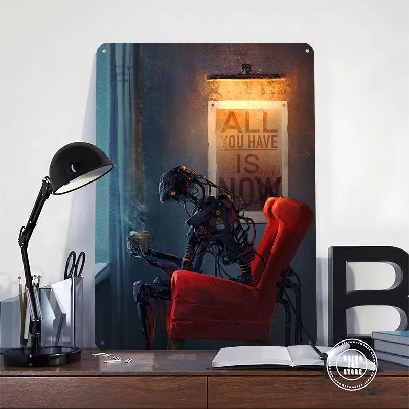 Now Nothing Metal Poster Custo - Retro Gaming Now recensione e prezzo
