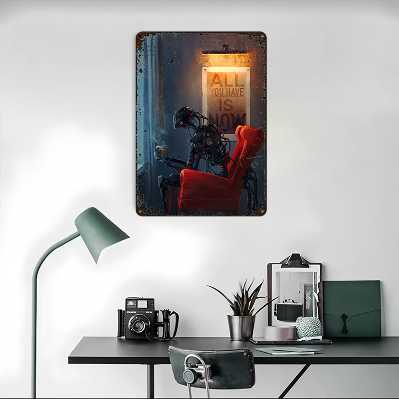 Now Nothing Metal Poster Custo - Retro Gaming Now recensione e prezzo