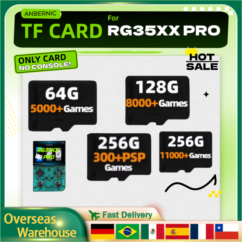 For ANBERNIC RG35XX PRO Memory - Retro Gaming Gif recensione e prezzo