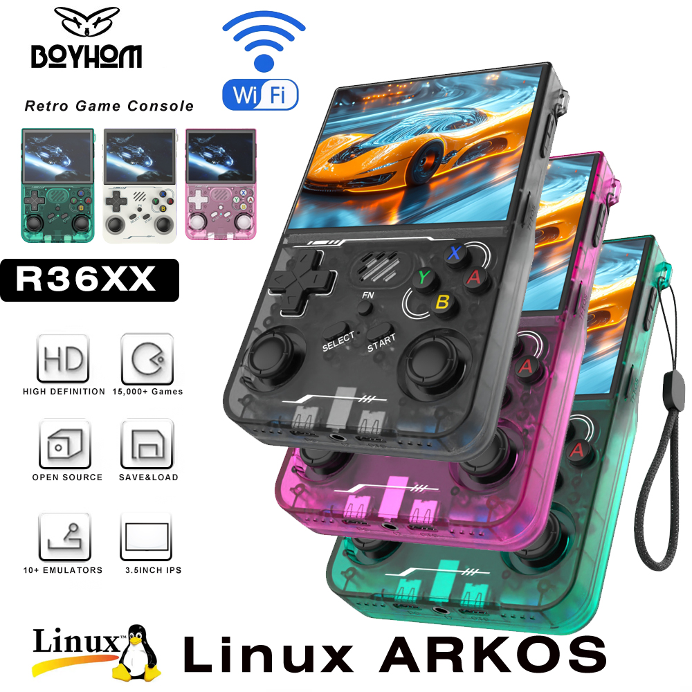 BOYHOM 256G R36XX Hand-held Ga - Retro Gaming Linux recensione e prezzo