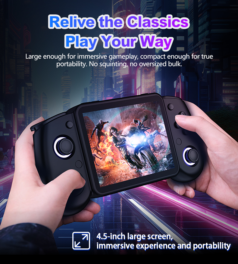2026 New RG43H Pro Open Source - Retro Gaming Handheld 2026 recensione e prezzo