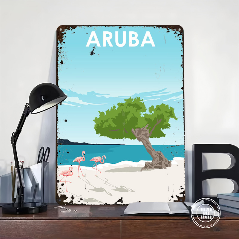 Aruba Island Travel Printed Po - Retro Gaming Island recensione e prezzo