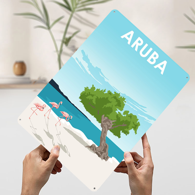Aruba Island Travel Printed Po - Retro Gaming Island recensione e prezzo