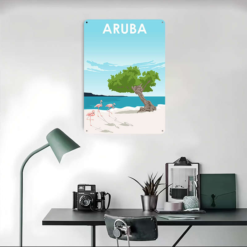 Aruba Island Travel Printed Po - Retro Gaming Island recensione e prezzo