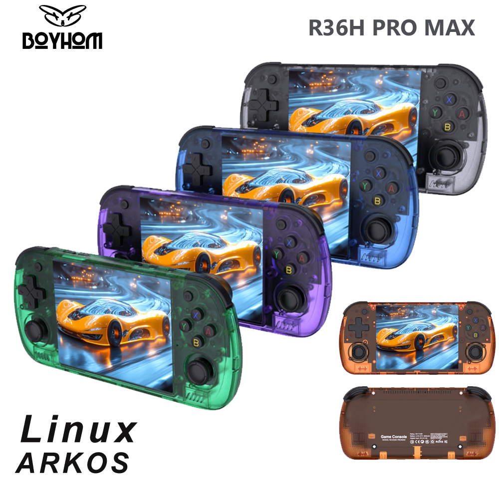 BOYHOM R36H PRO Retro Handheld - Retro Gaming Linux recensione e prezzo